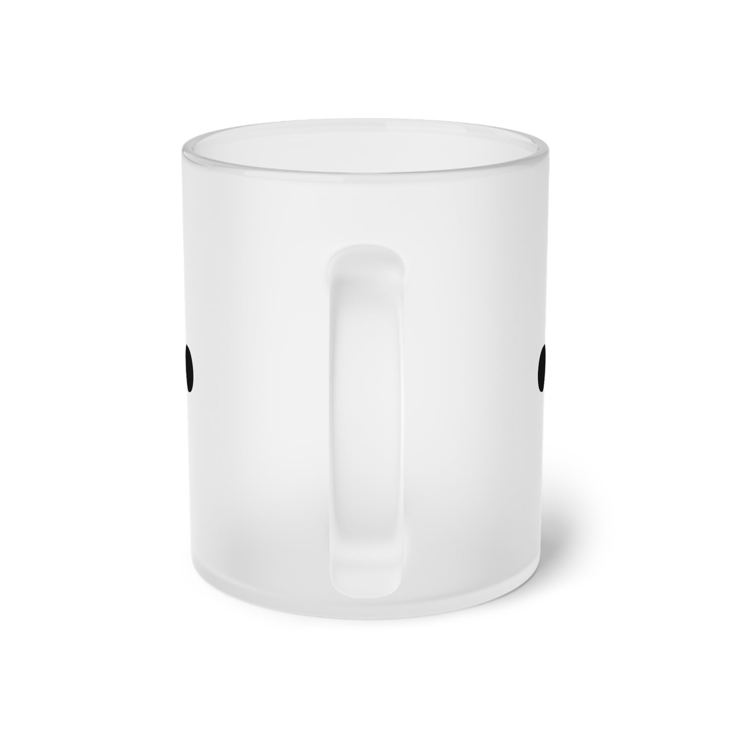 Dot Dot Dot - Frosted Glass Mug